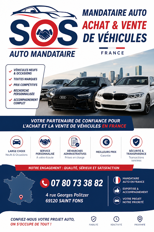 Sos auto mandataire France